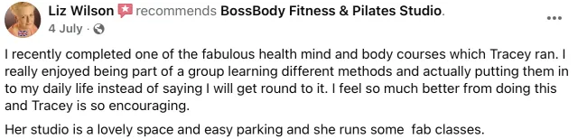 BossBody Fitness For Women member review 8